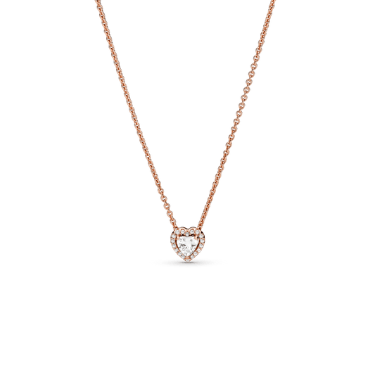 Žėrinčios širdies kaklo papuošalas - Pandora Lietuva