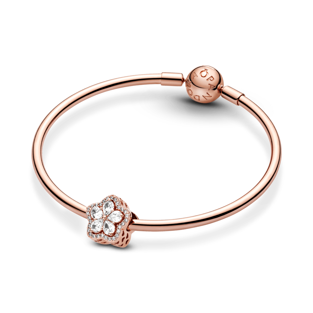 Žėrinčios Snaigės Pavé karoliukas - Pandora Lietuva