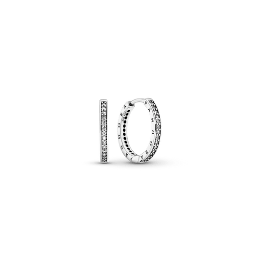 Žėrintys Pandora Logo Auskarai - Pandora Lietuva