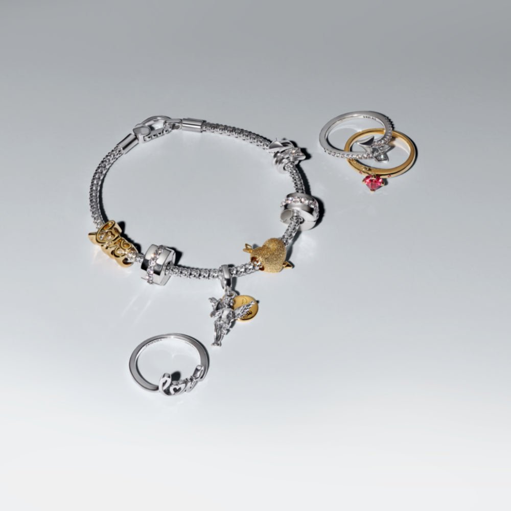 Žiedas „Meilės sprogimas“ - Pandora Lietuva