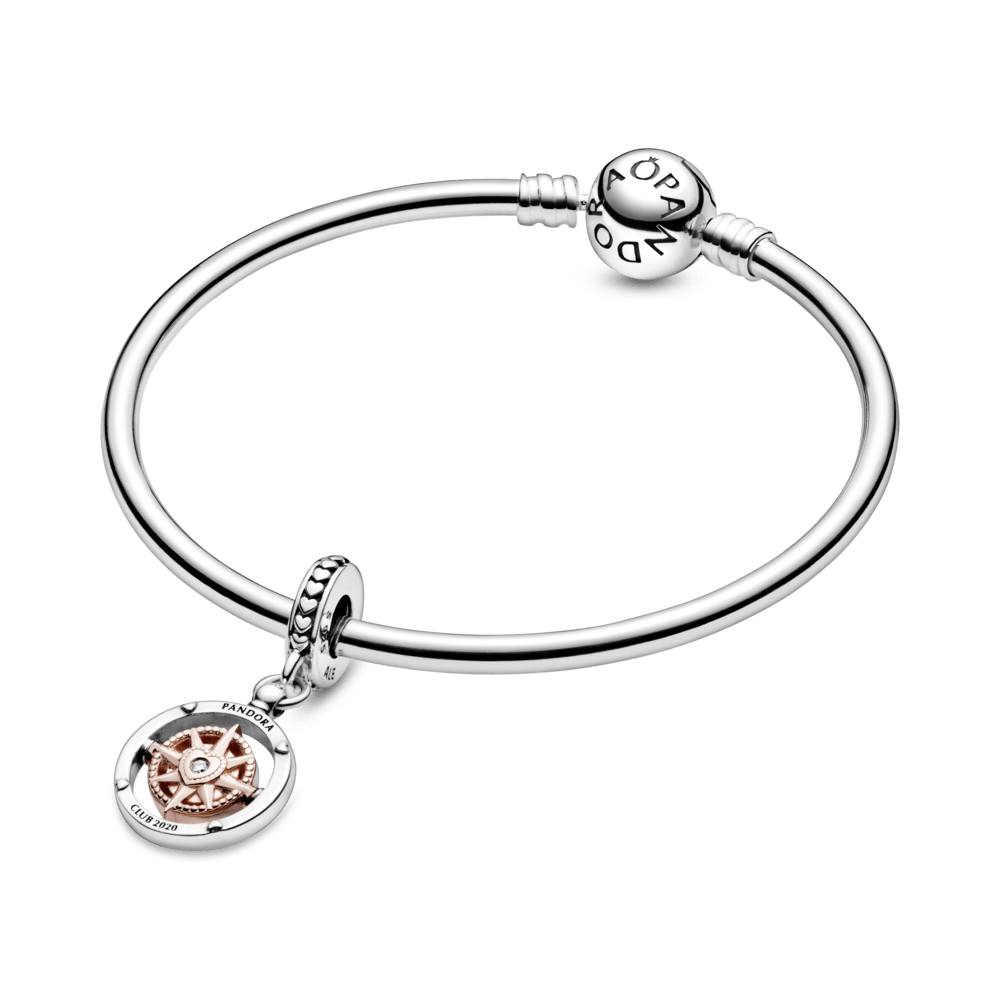 2020 m. Pandora klubo karoliukas-pakabukas su kompasu - Pandora LT