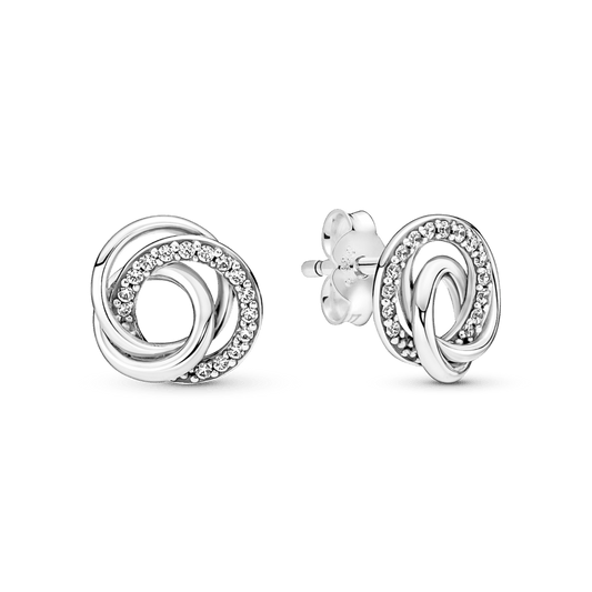 „Amžina šeimos meilė“ įveriami auskarai - Pandora LT