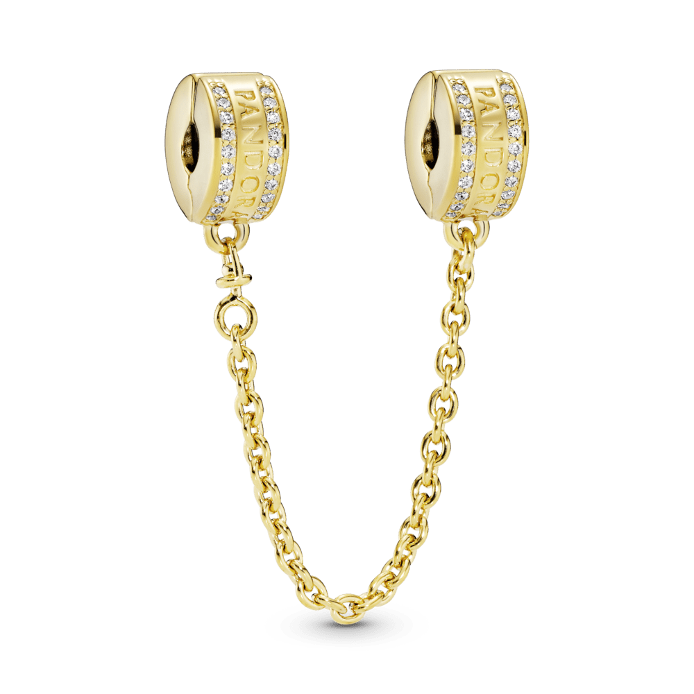 Apsauginė Grandinėlė su Pandora Logotipu - Pandora Lietuva