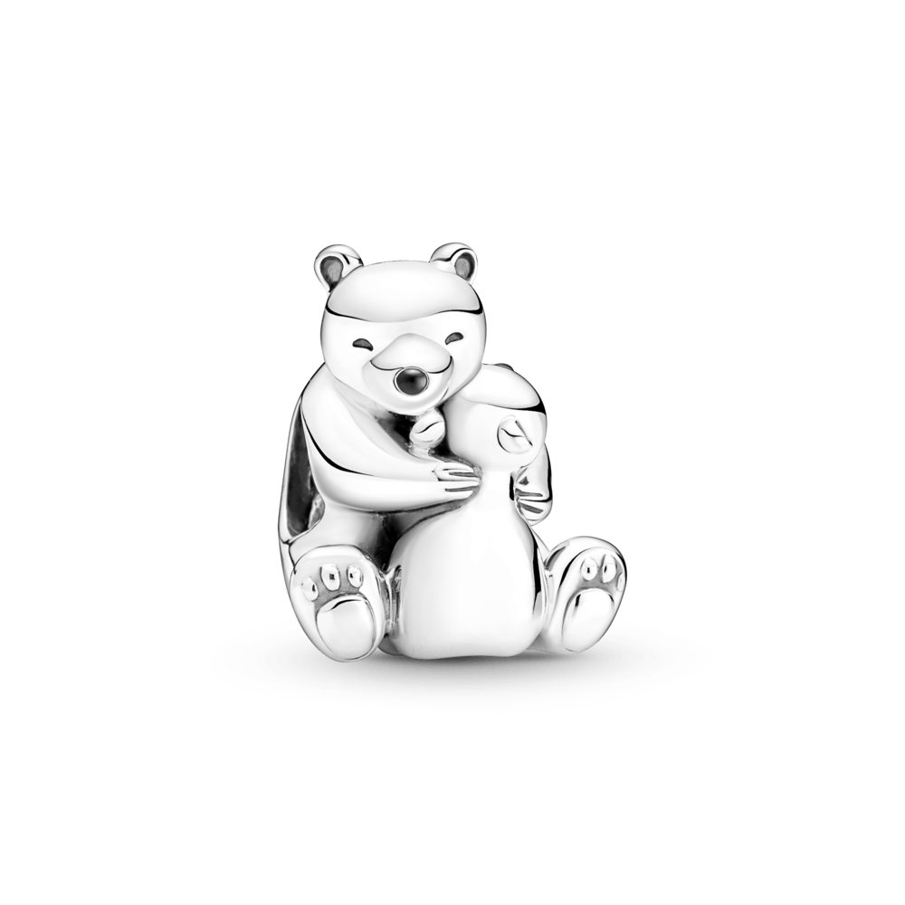 Apsikabinusių poliarinių lokių karoliukas - Pandora Lietuva