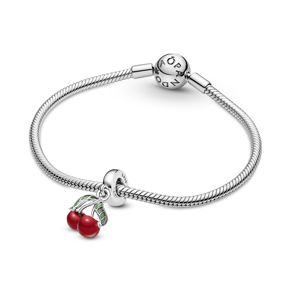 Asimetriškas vyšnių vaisių kabantis karoliukas - Pandora Lietuva