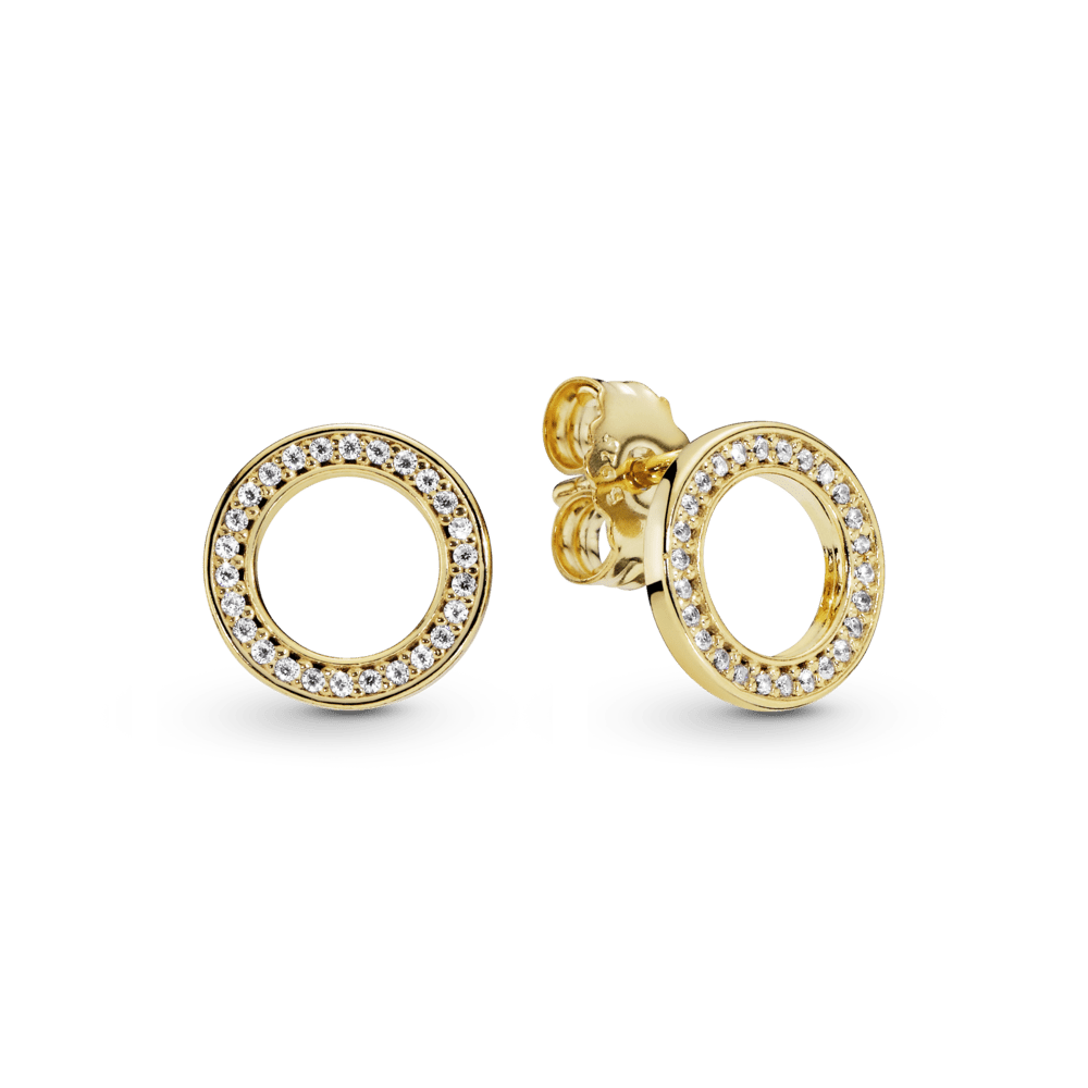 Auskarai Žėrinti Sfera - Pandora Lietuva