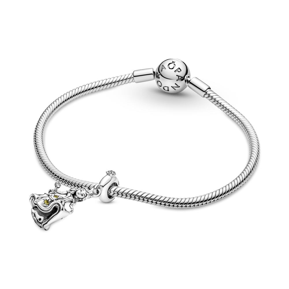 Disnėjaus Gražuolė ir Pabaisa. Šokančios Belės kabantis karoliukas - Pandora LT