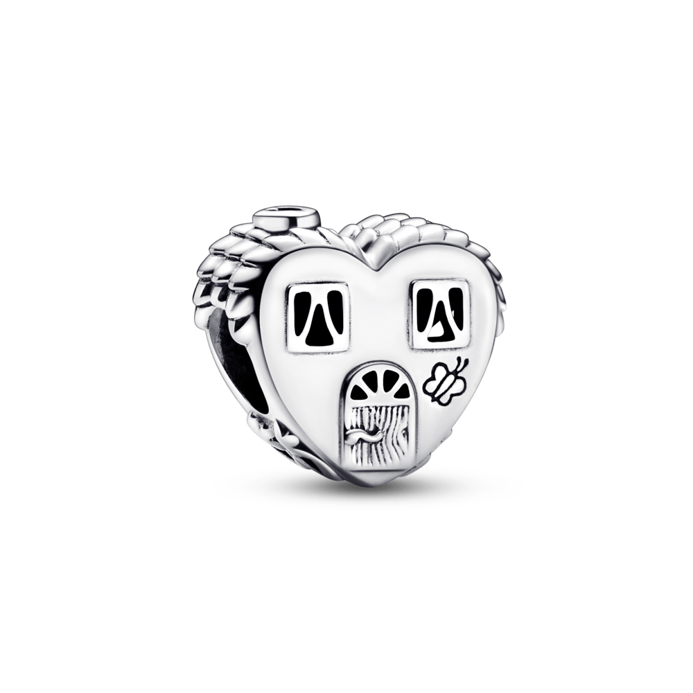 Heart House Happy Place Charm pakabukas - Pandora Lietuva