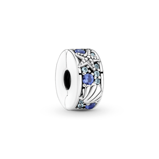 Jūrų žvaigždės ir kriauklės spaustukas - Pandora LT