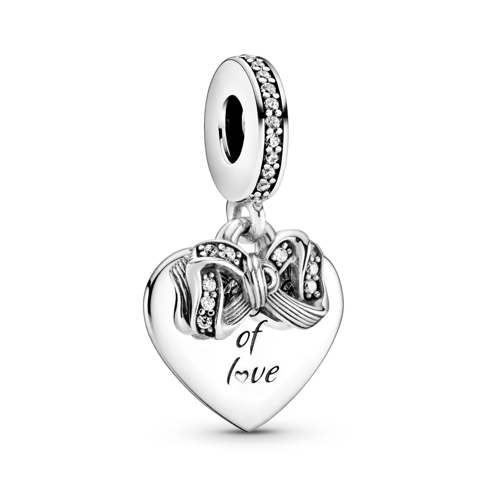 Kaspino ir Mylinčios Širdies kabantis karoliukas - Pandora Lietuva