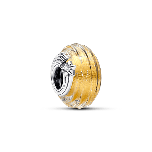 Krentančios Žvaigždės Murano Stiklo Karoliukas - Pandora Lietuva