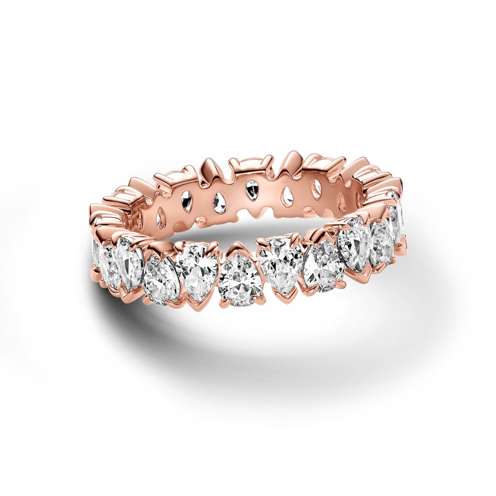 Lašelių Formų Apdailos Juostos Žiedas - Pandora Lietuva