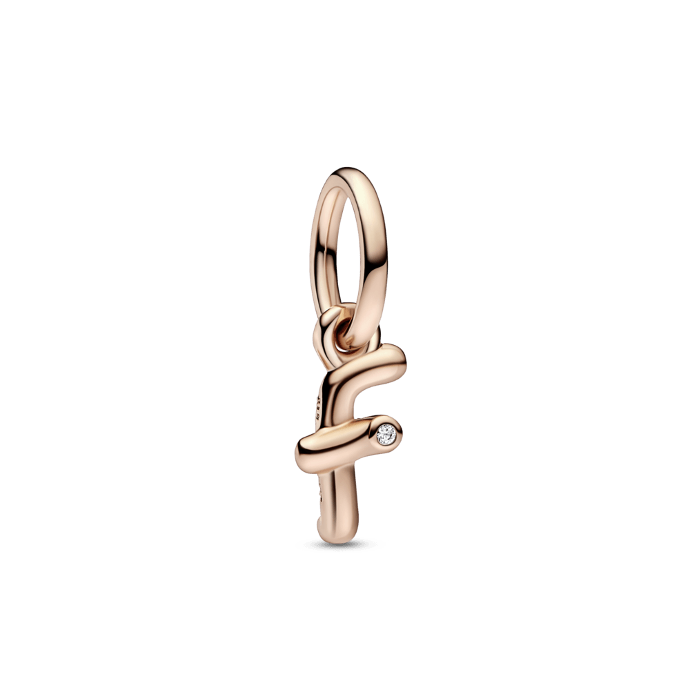 Letter f Script Alphabet Dangle Charm - Pandora LT