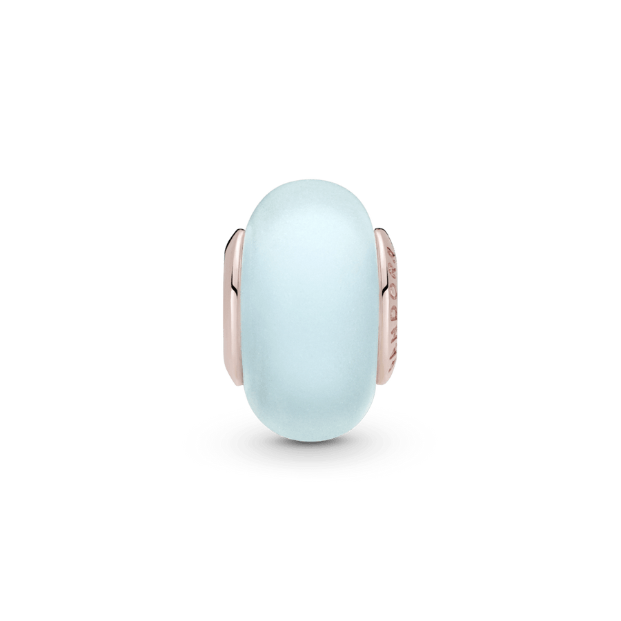 Matinis mėlynas Murano stiklo karoliukas - Pandora LT