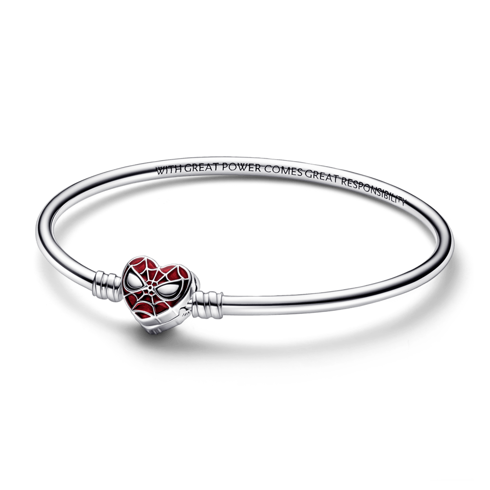 Pandora Moments Marvel Spider-Man Mask Clasp Bangle užsegimas - Pandora LT
