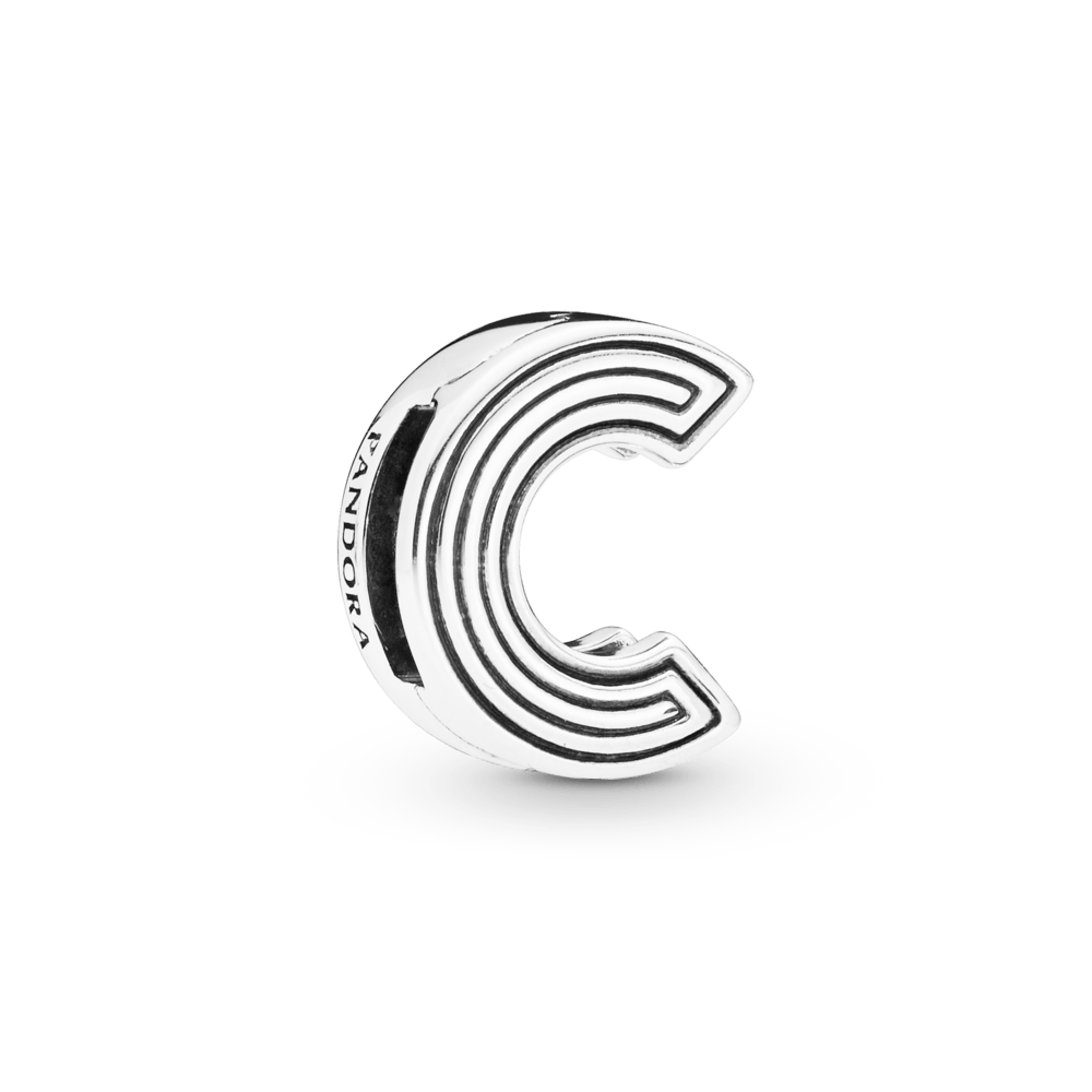 Pandora Reflexions karoliukas C raidė - Pandora Lietuva