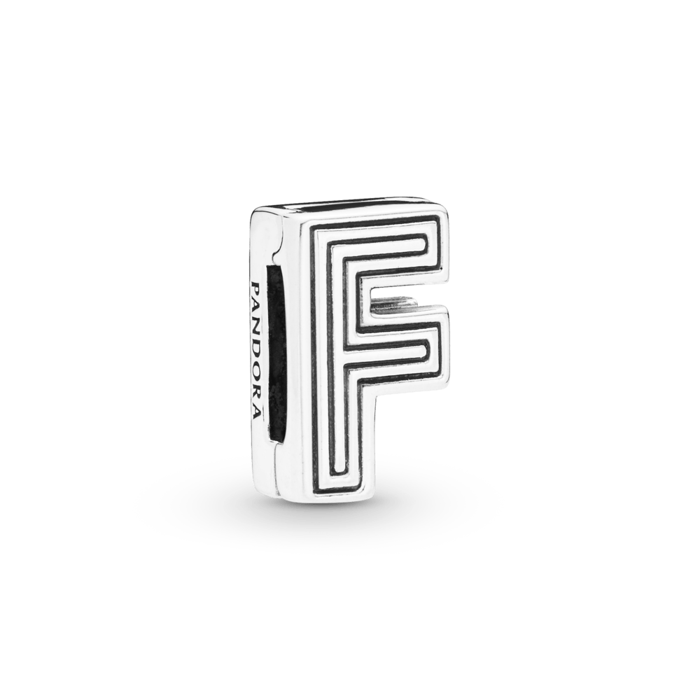 Pandora Reflexions karoliukas F raidė - Pandora Lietuva