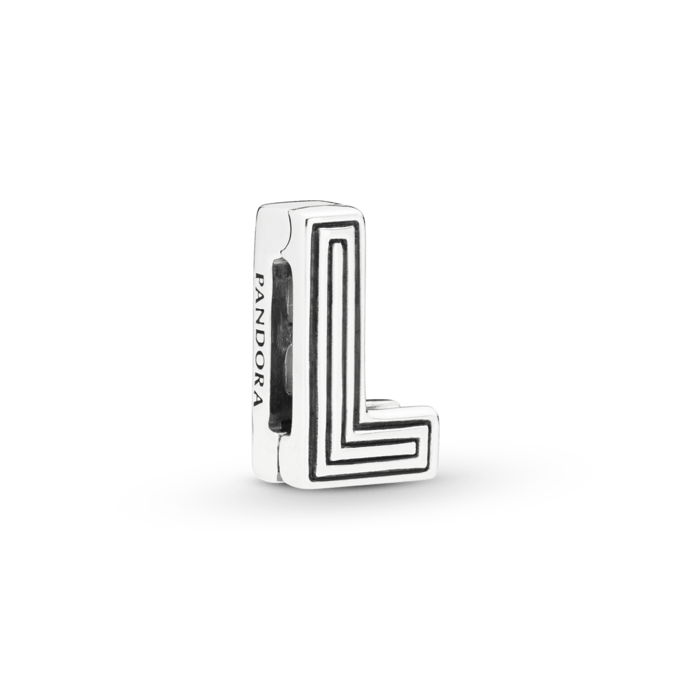 Pandora Reflexions karoliukas L raidė - Pandora Lietuva