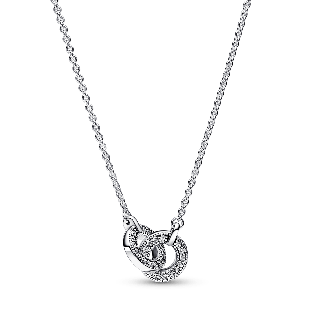Pandora Signature Dvigubo Apskritimo Pavé Vėrinys - Pandora Lietuva