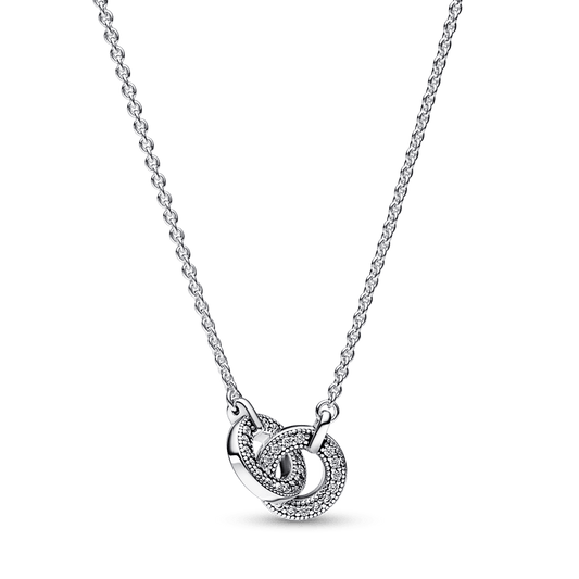 Pandora Signature Dvigubo Apskritimo Pavé Vėrinys - Pandora Lietuva