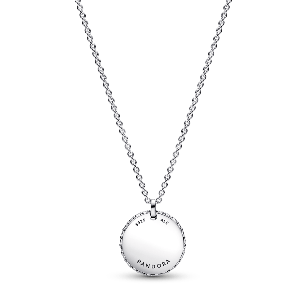 Pandora Timeless Pavé apvalus pakabukas – karoliai - Pandora Lietuva