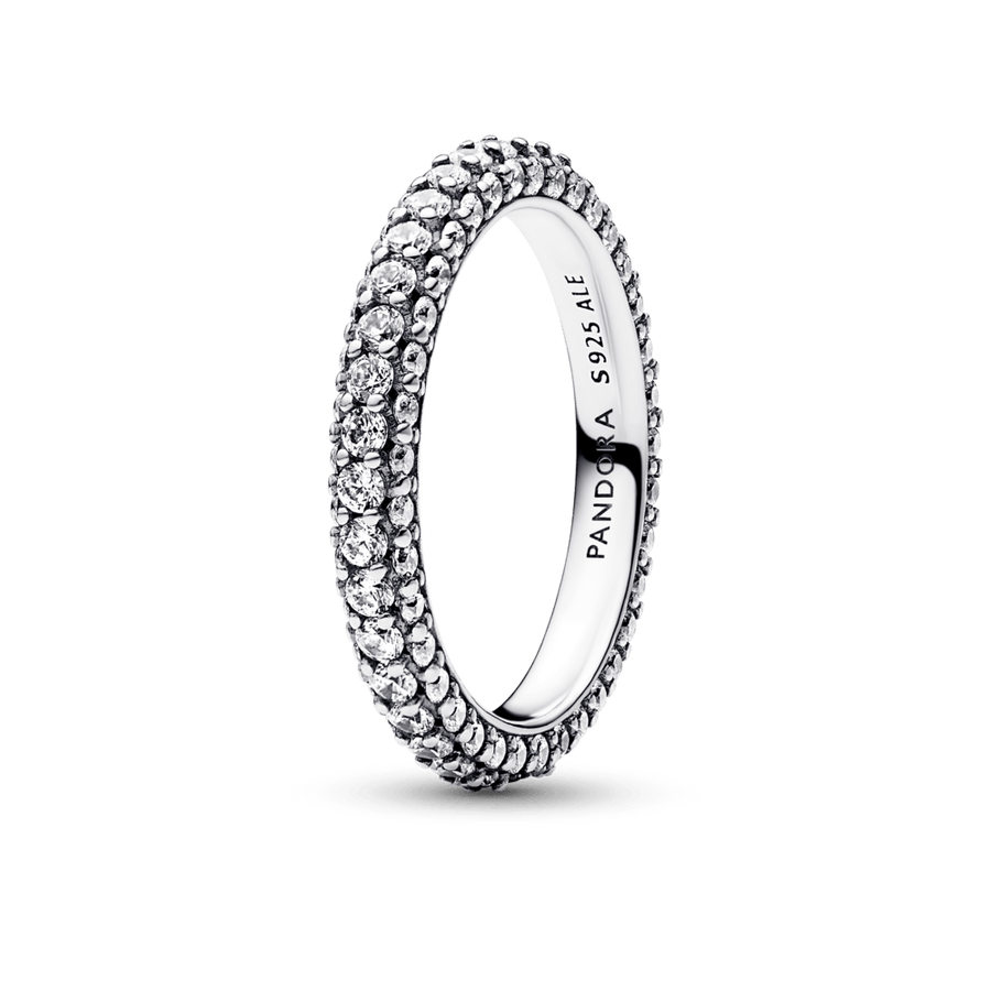 Pandora Timeless Pavé vienos eilės žiedas - Pandora Lietuva