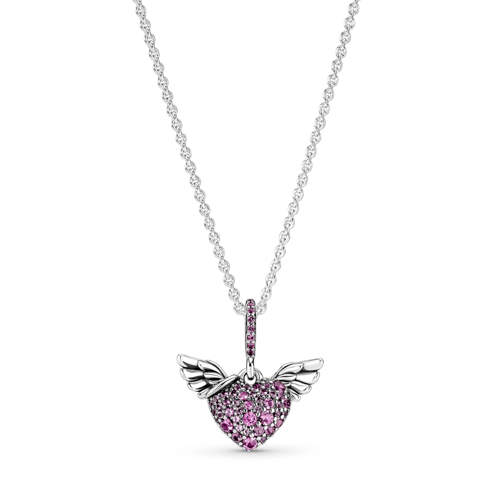 Pave širdies ir angelo sparnų vėrinys - Pandora Lietuva