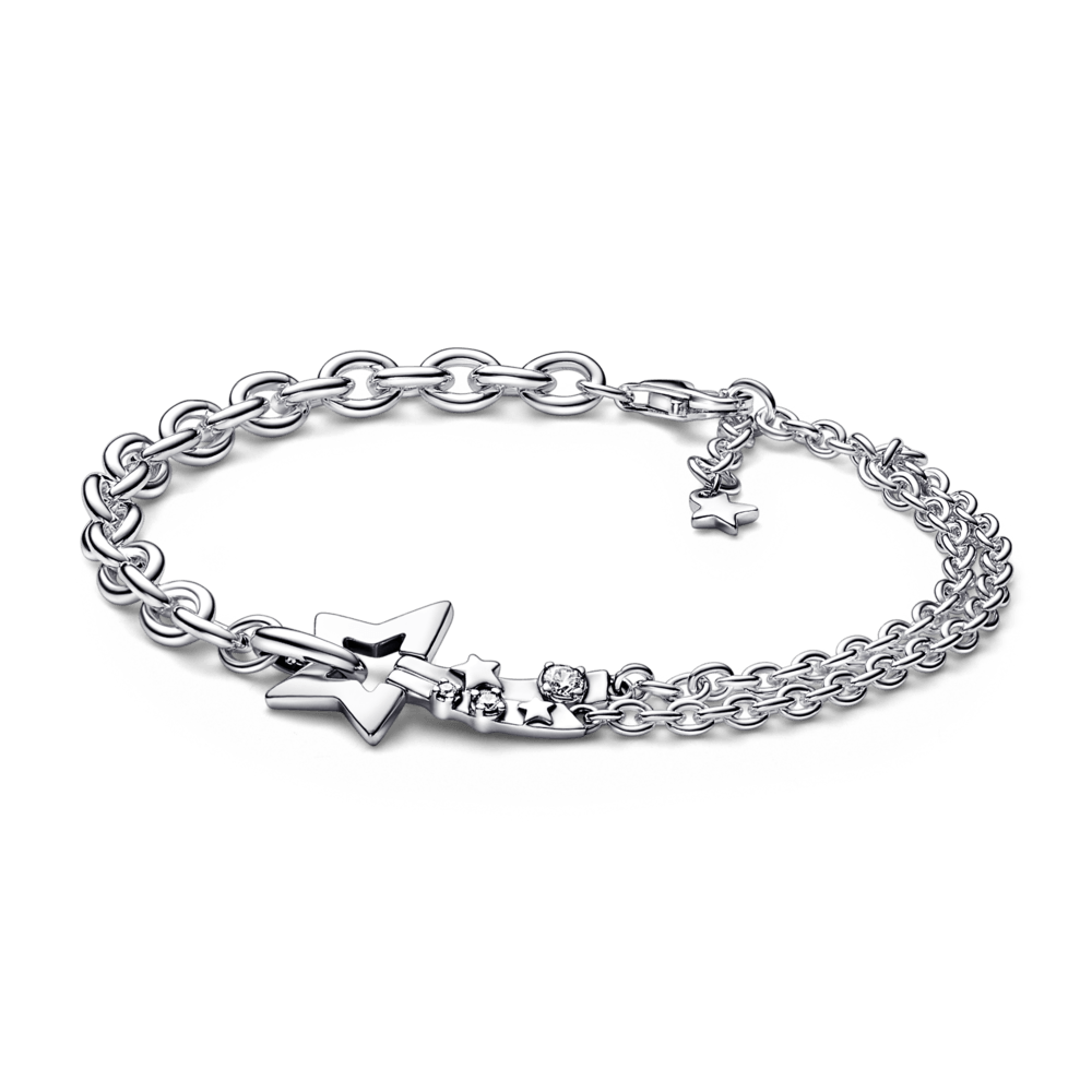 Shooting Star Double Chain Bracelet apyrankė - Pandora LT