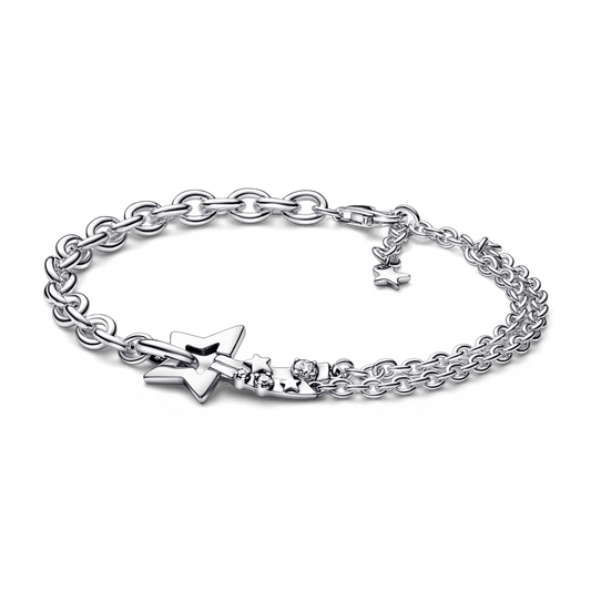 Shooting Star Double Chain Bracelet apyrankė - Pandora LT