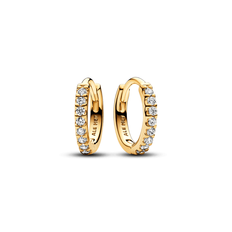 Smulkūs Spindinčios Apdailos Lankeliai - Auskarai - Pandora Lietuva