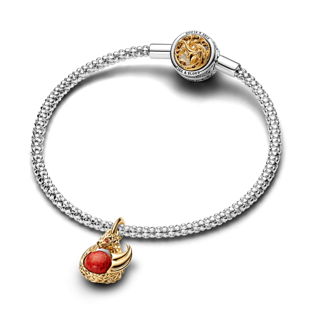 Sostų Karų Drakono Ugnies Kabantis Karoliukas - Pandora Lietuva