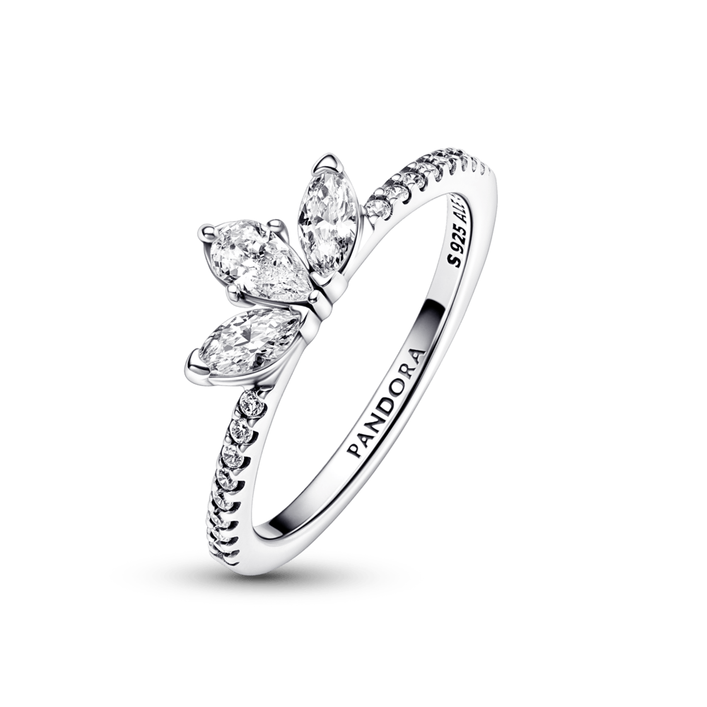 Sparkling Herbarium Cluster Ring žiedas - Pandora LT