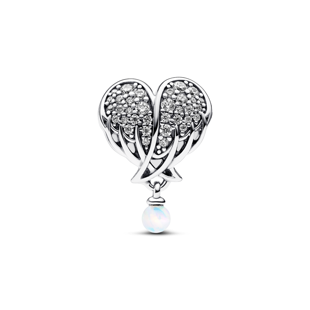 Spindintis Angelų Sparnų ir Širdelės Karoliukas - Pandora Lietuva