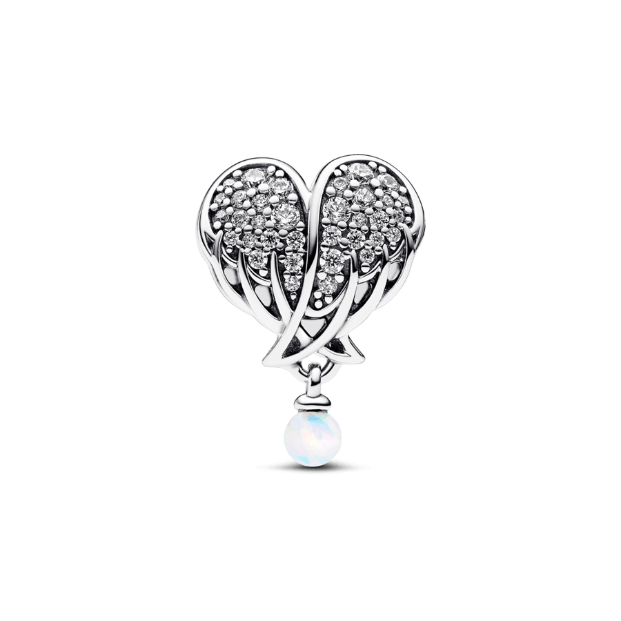 Spindintis Angelų Sparnų ir Širdelės Karoliukas - Pandora Lietuva