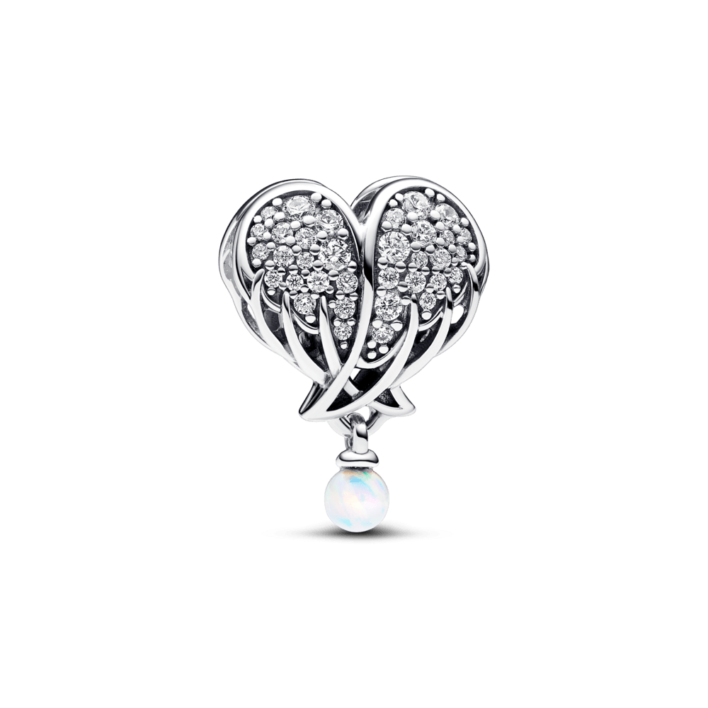 Spindintis Angelų Sparnų ir Širdelės Karoliukas - Pandora Lietuva