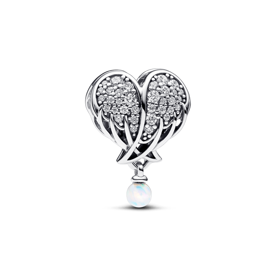 Spindintis Angelų Sparnų ir Širdelės Karoliukas - Pandora Lietuva