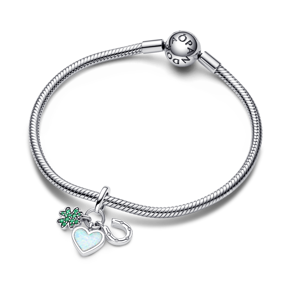 Trigubas Dobilo, Širdies ir Pasagos Kabantis Karoliukas - Pandora Lietuva