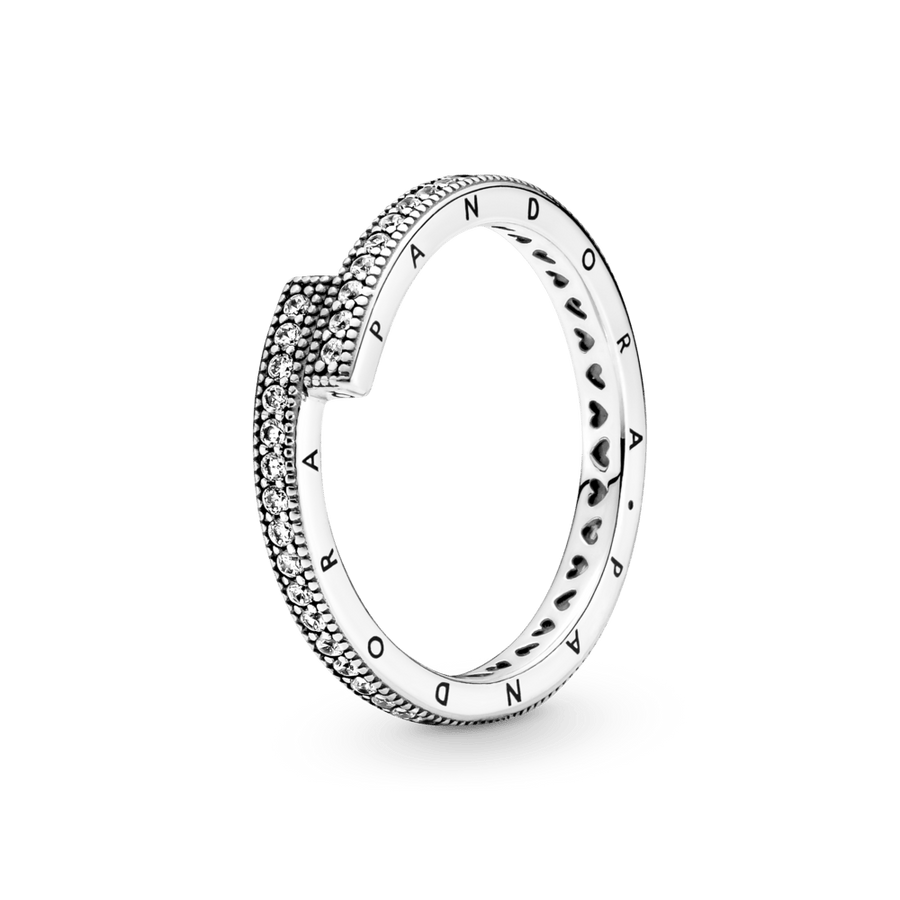 Žėrintis persidengiantis žiedas - Pandora LT