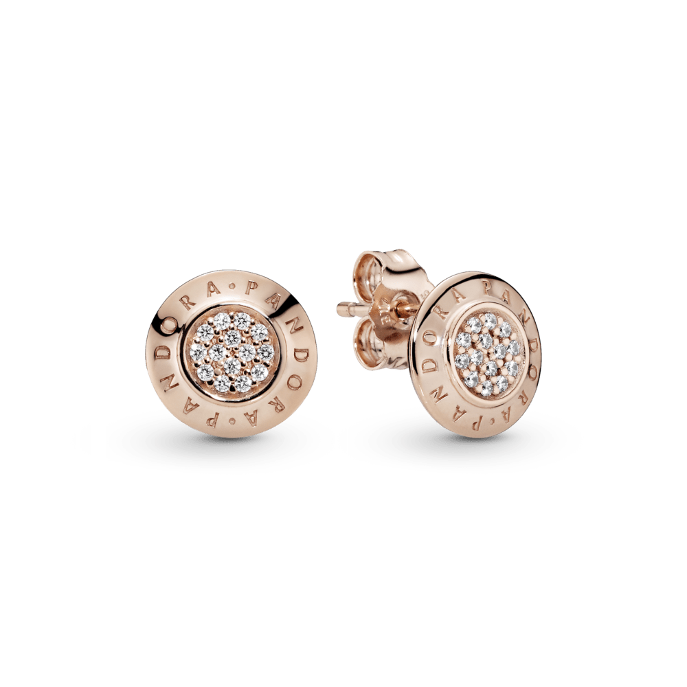 Žėrintys Pandora Logo Auskarai - Pandora Lietuva