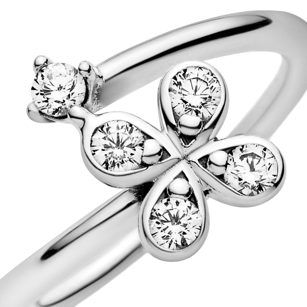 Žiedas Keturžiedė Gėlė - Pandora Lietuva