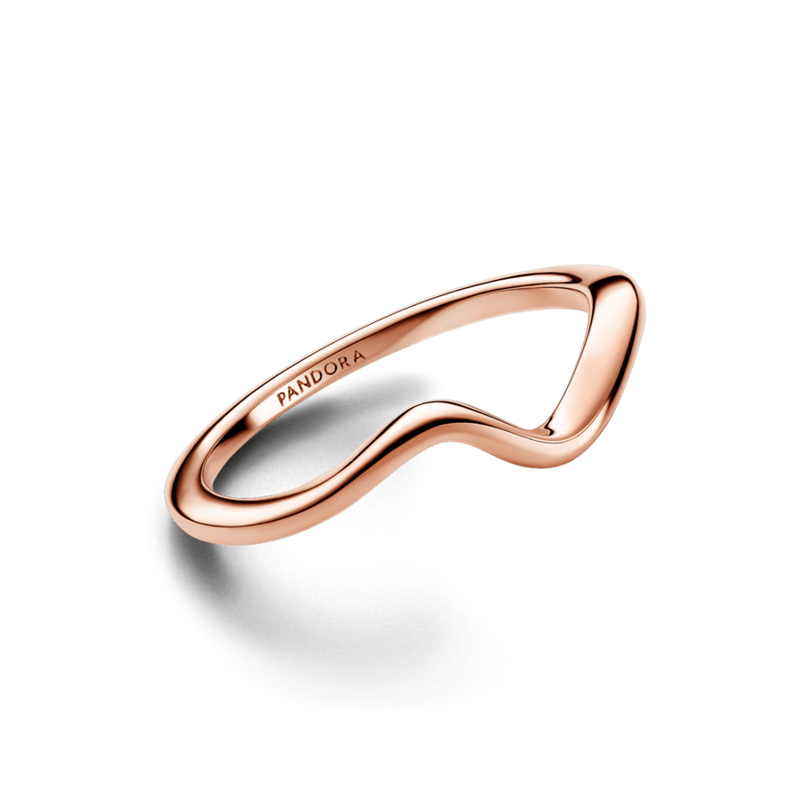 Žiedas „Žvilganti banga“ - Pandora Lietuva