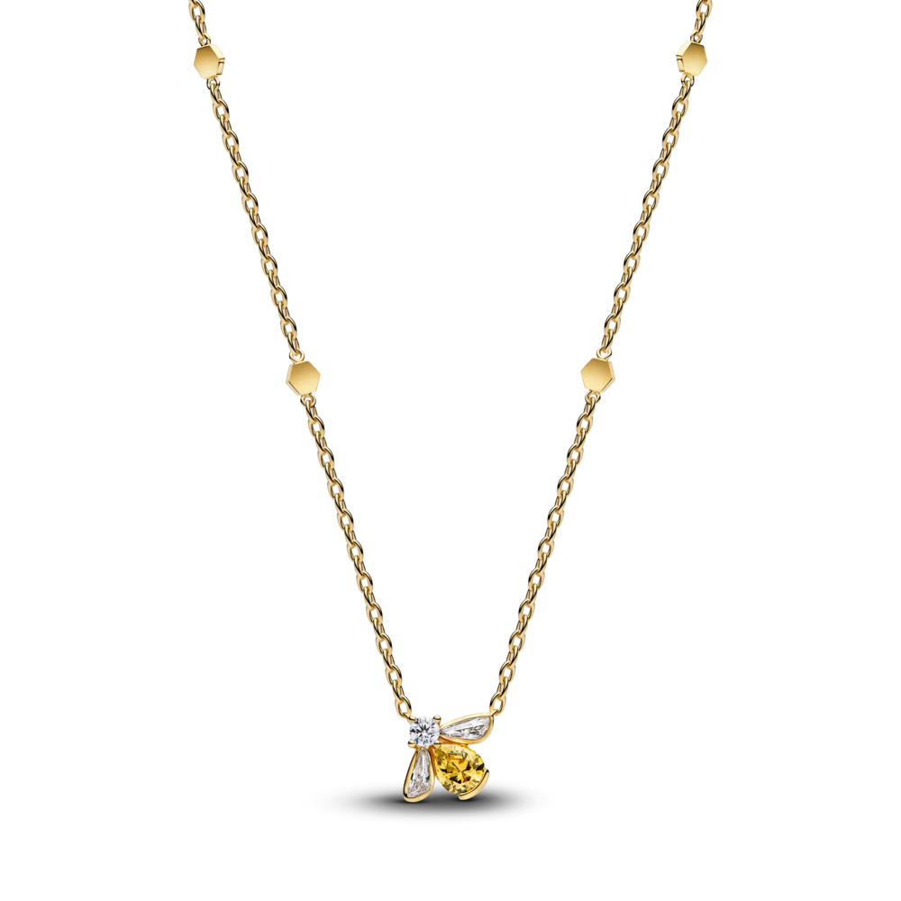 Vėrinys su pakabučiu „Bitė“ & Įsmeigiami auskarai „Bitė“