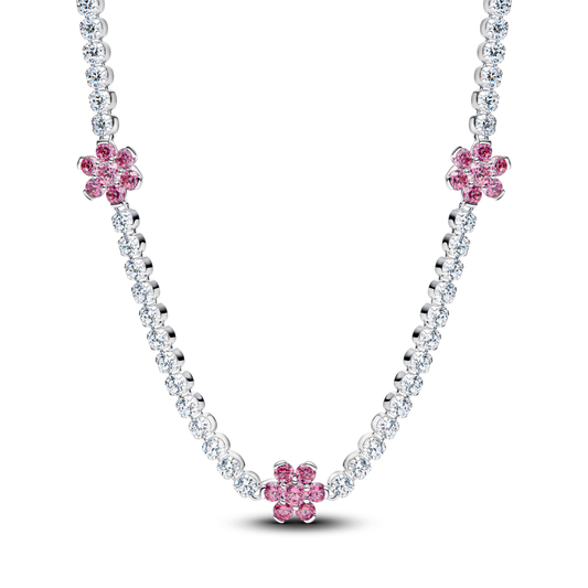 Teniso vėrinys „Rožinės gėlės“