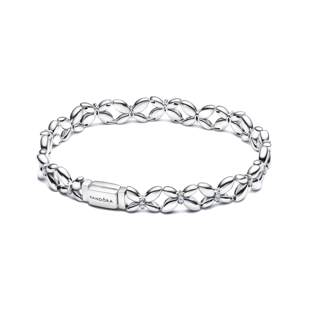 Sujungtų grandžių apyrankė „Drugelis“