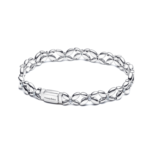 Sujungtų grandžių apyrankė „Drugelis“