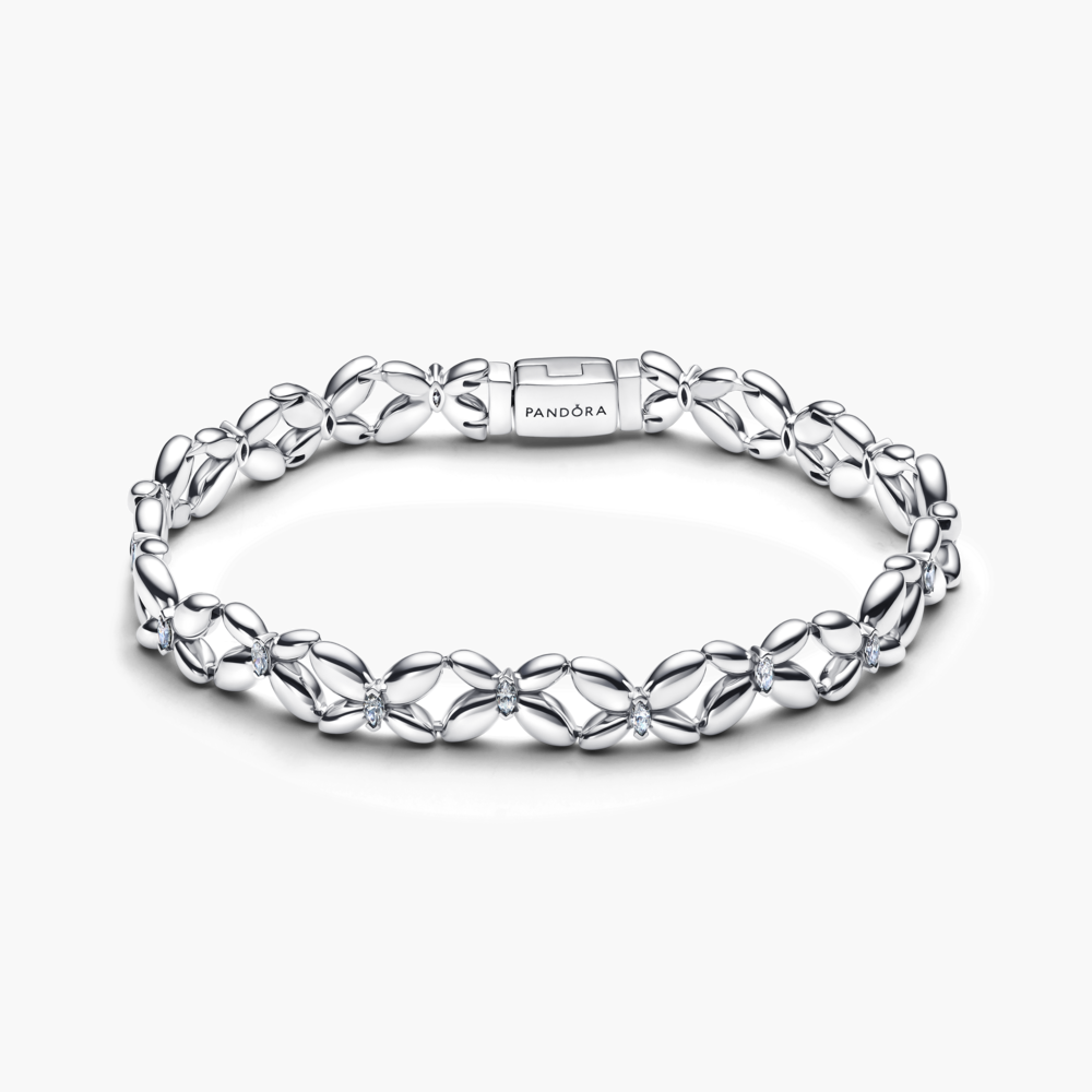 Sujungtų grandžių apyrankė „Drugelis“