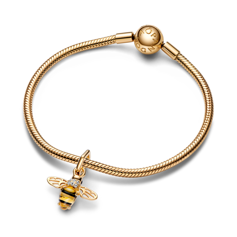 Sparkling Bee Dangle Charm - Pandora Lietuva