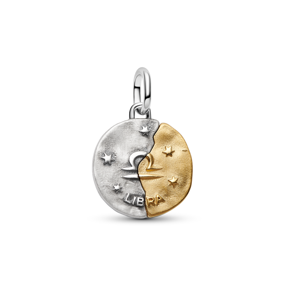 Svarstyklių zodiako ženklo medaliono karoliukas