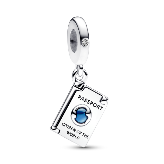 Openable Passport Dangle Charm - Pandora Lietuva