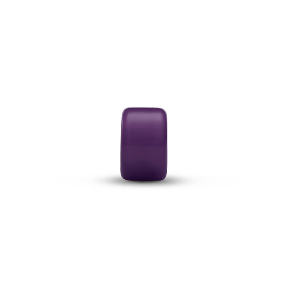 Violetinio Murano stiklo mini karoliukas